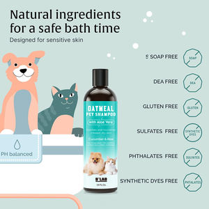 Nouveautés : <span class=keywords><strong>Shampoing</strong></span> <span class=keywords><strong>pour</strong></span> animaux naturel à l'avoine, <span class=keywords><strong>anti</strong></span>-démangeaisons, <span class=keywords><strong>pour</strong></span> chiots, chiens et chats, et après-<span class=keywords><strong>shampoing</strong></span> - Product Image 3