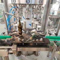 Machine d'embouteillage automatique d'eau pure pour bouteilles en verre, machine de remplissage de bouteilles en verre pour lait, machine d'emballage de jus en bouteilles en verre