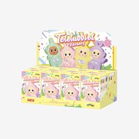 Popmart Teletubbies Série Vibrancy Figurines en PVC et Peluche Boîte Mystère 8 Boîtes/Ensemble Poupées Mystères Décorations Tendance 100% Authentiques Unisexe