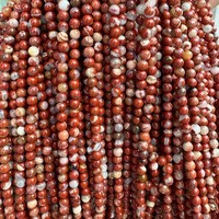 Perles rondes en jade Dong Ling multicolores naturelles en vrac, vente en gros, fournitures pour la fabrication de bijoux, bracelets et colliers DIY