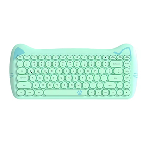 Best Mini Laptop Wireless <b>Keyboard</b> Ergonomics Quick Response 2.4G Cute Cartoon Cat Computer <b>Keyboard</b> for Laptop <b>Tablet</b> - Product Image 6