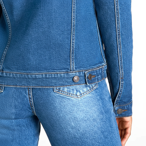 Nueva llegada chaqueta de mezclilla para hombres ropa casual cómoda antiarrugas suave transpirable hombres chaquetas de mezclilla en material duradero hombres - Product Image 1