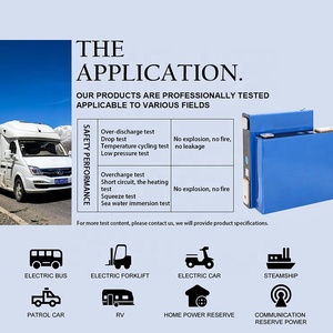بطاريات قابلة لإعادة الشحن من نوع Gotion-high Tech 3.2V52Ah Lifepo4 ذات خلايا منشورية لتخزين الطاقة الشمسية والمركبات الكهربائية والقوارب، تدعم التصنيع حسب الطلب - Product Image 4