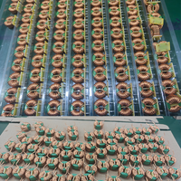 Inducteur toroïdal à courant élevé 220uH, noyau en ferrite Mn-Zn, filtre d'alimentation, bobine d'inductance à anneau magnétique