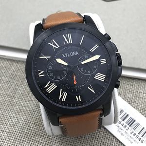 Montres à quartz d'affaires en acier inoxydable de haute qualité Montre en <span class=keywords><strong>cuir</strong></span> imperméable de sport décontractée <span class=keywords><strong>pour</strong></span> hommes - Product Image 6