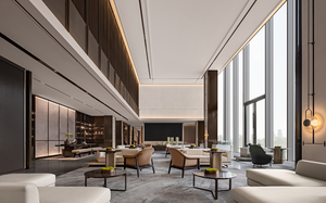 Supdesigner Luxury 3D Restaurant, Design d'intérieur, Hôtel, Villa, Chambre, Salle à manger, Service de matériaux de construction tout-en-un - Product Image 3