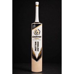 Bate de Críquet de Madera de Sauce Inglés de Primera Calidad, Perfil Ligero y Equilibrado, Borde de 50 mm de Grosor, Bate de Madera para Partidos para Hombres - Product Image 1