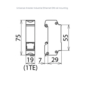 929121 DPA M CLE RJ45B 48 Thiết bị chống sét Bảo vệ chống sét cho mạng bảng điện (RJ45) 10 kA 1 chiếc - Product Image 5