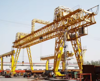 Nouvelle grue portique de type treillis 2026, 3-32T, grue portique extérieure résistante au vent, levage par palan électrique