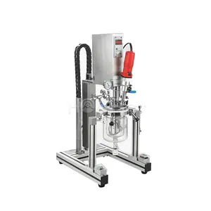 Hone Machinery Lab Vacuum Emulsifier Mixer High Speed Cream Gel Paste Homogenizing Emulsifying Mixing Machine