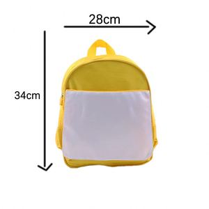 Sacs à dos vierges pour sublimation avec logo, fournitures en gros, cadeaux publicitaires, promotionnels, personnalisés, pour enfants, impression de sacs à dos scolaires - Product Image 3