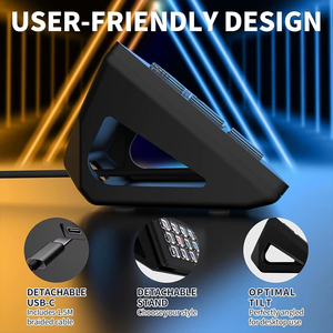 Teclado Visual <span class=keywords><strong>Stream</strong></span> <span class=keywords><strong>Deck</strong></span> con Botones LCD de 15 Teclas, Controlador para Creación de Contenido en Vivo con Botones Personalizables para <span class=keywords><strong>Windows</strong></span>/macOS/Android/iOS, Regalo - Product Image 3
