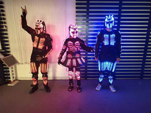 Efun quantité minimale de commande 1 PCS Discothèque Party Bar Led <span class=keywords><strong>Robot</strong></span> Performance Costume de Danse Scène RGB Multicolore Veste Danseuse Portant Cosplay - Product Image 3
