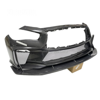 Pare-chocs en fibre de carbone nid d'abeille, style Peak, pour kit carrosserie Infiniti Q50