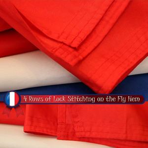 Petite QUANTITÉ MINIMALE DE COMMANDE Pas Cher Personnalisé Grand Volant Sublimation <span class=keywords><strong>Bleu</strong></span> <span class=keywords><strong>Blanc</strong></span> <span class=keywords><strong>Rouge</strong></span> <span class=keywords><strong>Drapeau</strong></span> France avec Logo - Product Image 6