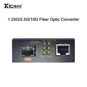 ตัวแปลงสื่อ xicom 10g Base-T ถึง10g Base-R ตัวแปลงเชื่อมไฟเบอร์ออปติก - Product Image 2