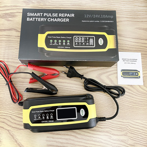 Smart Pulse Repair <b>Battery</b> Charger 12V <b>24V</b> 10Amp For Car Motorcycle <b>Battery</b> Repair - Product Image 1
