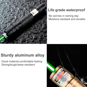 Puntero láser verde de larga distancia, potentes punteros láser 018, láser verde con botón de interruptor de batería recargable 18650, láser - Product Image 5