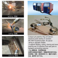 Лазерный сварочный аппарат ActionLasers 700 Вт с максимальной мощностью, ручной, волоконный, с воздушным охлаждением, портативный, для металла, 220 В, лазерный источник X1 Pro