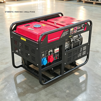 15kW Benzin-Generator mit Offenrahmen, 220V 380V Ein- und Dreiphasig, Luftgekühlt, mit Elektrostart für Landwirtschaft und Werkstätten