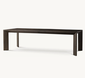 Table d'extension de table à manger rectangulaire <span class=keywords><strong>Arles</strong></span> de très grande taille au design contemporain Sassanid - Product Image 2