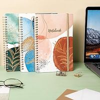 Cahier rigide B5A5 A6 avec logo gravé au laser unique Fournitures de bureau Journal de plan à spirale pour cadeaux