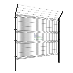 Lưới Hàn Cong An Ninh Cao 4Mm 2.4M Hàng Rào Lưới Hồ Sơ - Product Image 1