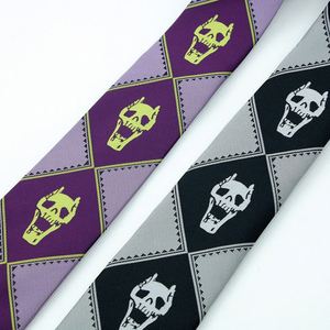 Corbata de Poliéster Formal de Anime JoJo's Bizarre Adventure, KILLER QUEEN, <span class=keywords><strong>Kira</strong></span> Yoshikage, Accesorios de Disfraces de Cosplay, Genial para Halloween - Product Image 4