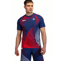 Ensemble de tenue de sport Venom UFC MMA Boxe, course à pied, fitness et combat, haut à manches courtes et short à séchage rapide, équipement d'entraînement Chine