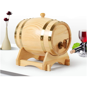 Barril Moderno de Pino de <span class=keywords><strong>3</strong></span> Litros para Bodas - Personaliza tu Propia Cerveza, Whisky, Vino, <span class=keywords><strong>Ron</strong></span> o Tequila con Color Madera - Product Image 4