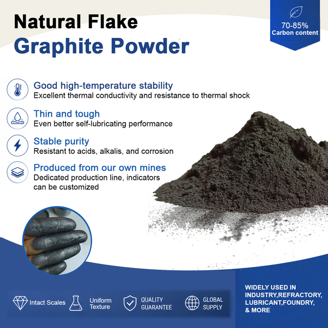 200 Mesh Friction Graphite Powder for Oil Drilling 20% Ash Layered Lubrication & Stable Mud Performance 30-Year Manufacturer