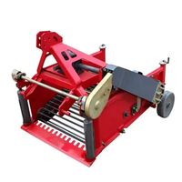 Cosechadora de Patatas Remolcada por Tractor, Semiautomática, Multifila, con Caja de Cambios para Cultivos de Raíz, Multifuncional, 30-150HP, para Cosecha Agrícola