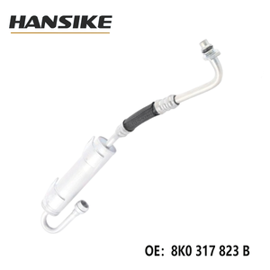 Tuyau d'alimentation en huile moteur 8K0317823B pour <span class=keywords><strong>Audi</strong></span> <span class=keywords><strong>Q5</strong></span> 8R <span class=keywords><strong>2</strong></span>.0T 2009-2017, Tuyau de pression d'huile, Empêche les fuites et les défaillances du turbo - Product Image 3