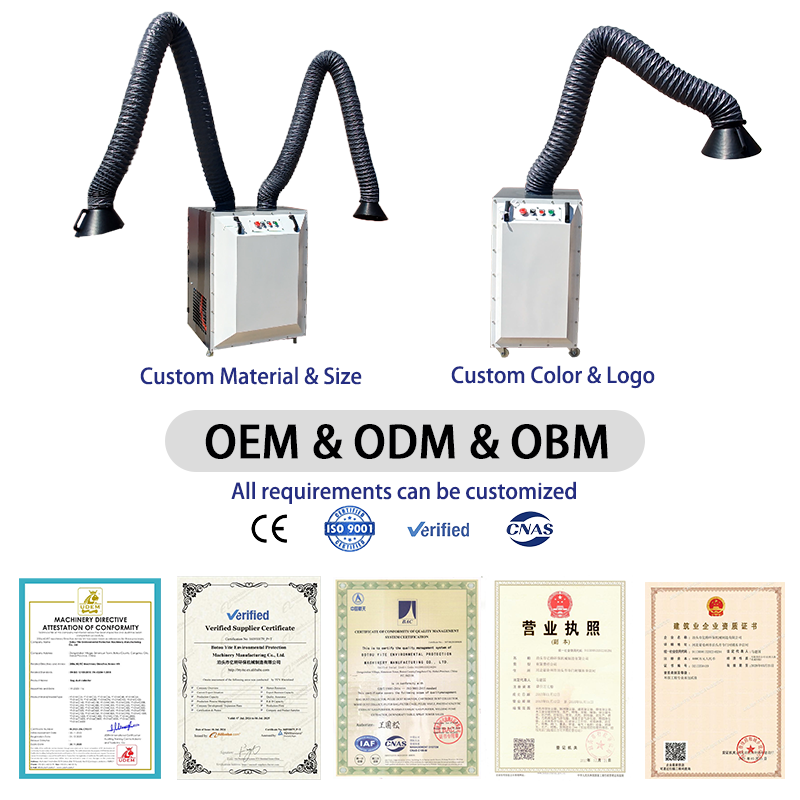 smoke evacuator for laser