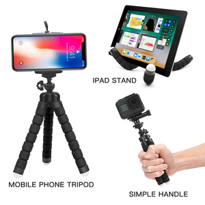 Trípode para teléfono móvil inteligente, palo de selfi para cámara de vídeo, pulpo, Flexible, barato - Product Image 2