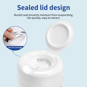 Lingettes nettoyantes antibactériennes multi-pièces Désinfection hygiénique pour la maison Conception en baril - Product Image 3