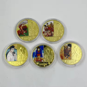 เหรียญเคลือบทอง 24k ลายอนิเมะมังงะ <span class=keywords><strong>SLAM</strong></span> <span class=keywords><strong>DUNK</strong></span> จากญี่ปุ่น 5 แบบ ราคาธรรมดา - Product Image 2
