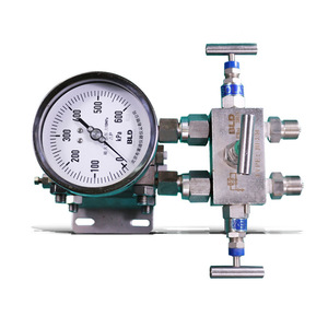 Manomètre différentiel Beijing Brady YCA/YCAN-100/150 en acier inoxydable à double diaphragme haute pression statique - Product Image 2