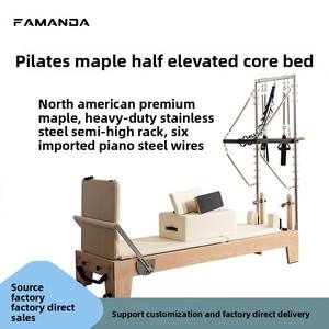 Equipo de Gimnasio, Reformer de Pilates con Media Cama Trapezoide - Product Image 2
