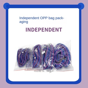<span class=keywords><strong>Collar</strong></span> de perro tejido de nailon sólido con tejido de cadena de explosión resistente a los golpes, correa/Cadena de perro para perros pequeños, medianos y grandes - Product Image 4