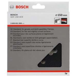 BOSCH - 3608601006 Almohadilla de lijado semidura, Ø 150mm - EAN 3165140018616 ABRASIVOS ALMOHADILLAS DE LIJADO - Product Image 2