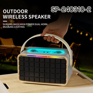 Altavoz Portátil para Exteriores SP-240310-2, Altavoz RGB para Computadora, Altavoz Inalámbrico Bluetooth para Escritorio, Audio Musical para el Hogar y la <span class=keywords><strong>Familia</strong></span> - Product Image 6