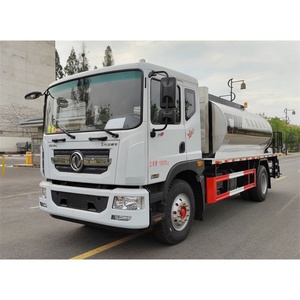 Nouveau camion distributeur d'asphalte Dongfeng 9 tonnes / camion pulvérisateur de bitume pour le pavage et l'entretien routier - Product Image 1