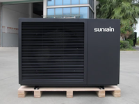 Bomba de Calor Monobloque de Aire a Agua con Inversor de CC Completo, Sunrain, Gran Oferta, OEM, 6KW, 8KW, 12KW, 18KW, R290, A+++, Compatible con SG