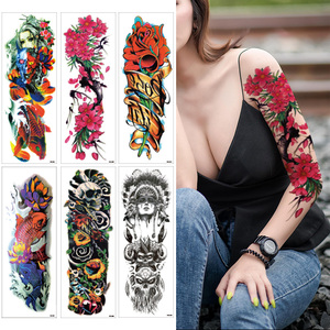 Tatuajes Temporales de Gran Tamaño para Brazo Completo, para Hombres y Mujeres, Pegatinas de Tatuajes Personalizadas para Adultos, Resistentes al Agua - Product Image 4