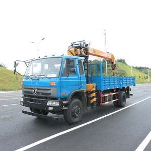 Dongfeng 6 طن 8 طن <span class=keywords><strong>10</strong></span> طن شاحنة رافعة محمولة 4x 2 شاحنة لرفع الأثقال - Product Image 2