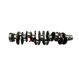 เพลาข้อเหวี่ยงเครื่องยนต์ D6E เหล็กตีขึ้นรูป VOE21351237 04502707 สำหรับรถขุด EC160C EC180C - Product Image 1