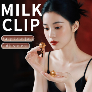 Morsetti per capezzoli in acciaio inossidabile e pelle PU con campana, pressione regolabile e catena per giochi sensoriali BDSM sexy - Product Image 3