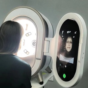 Magic Mirror Max Home Spa <span class=keywords><strong>3D</strong></span> Analizador de piel facial Smart RGB UV PL Hidratante para cara Ojos Labios para uso en salón de belleza en el hogar - Product Image 6
