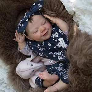 Boneka Silikon Bayi Baru Lahir Realistis Kembar Perempuan Berubah Menjadi Laki-laki Berpakaian Jas Hitam Menangis Seluruh Tubuh Cairan - Product Image 1